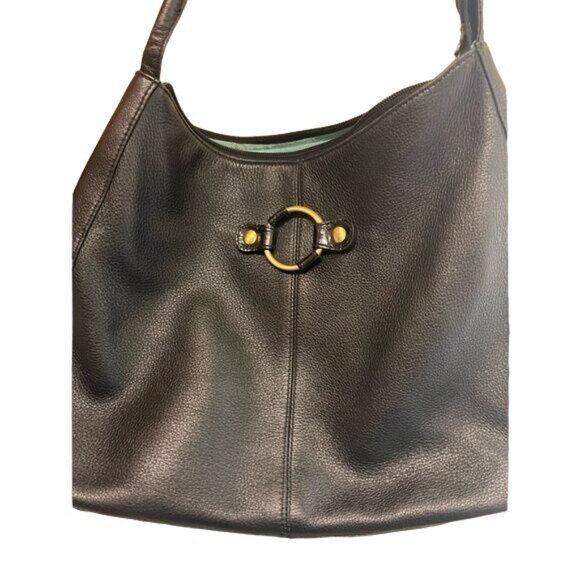 Clark’s Vintage Pebble Leather Shoulder Bag - Picture 2 of 2